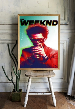 The Weeknd в стиле неонового ретро - 2