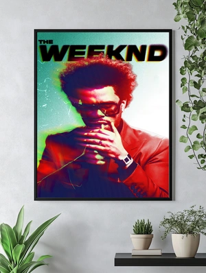 The Weeknd в стиле неонового ретро - 4