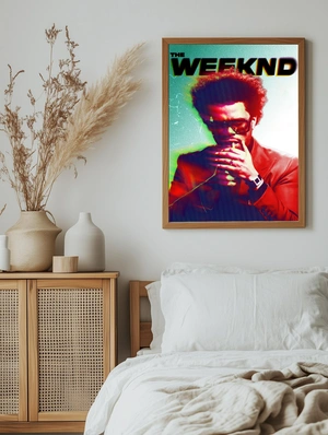 The Weeknd в стиле неонового ретро - 5
