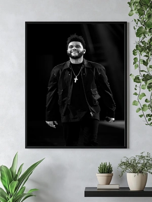 The Weeknd мощный живой портрет - 4