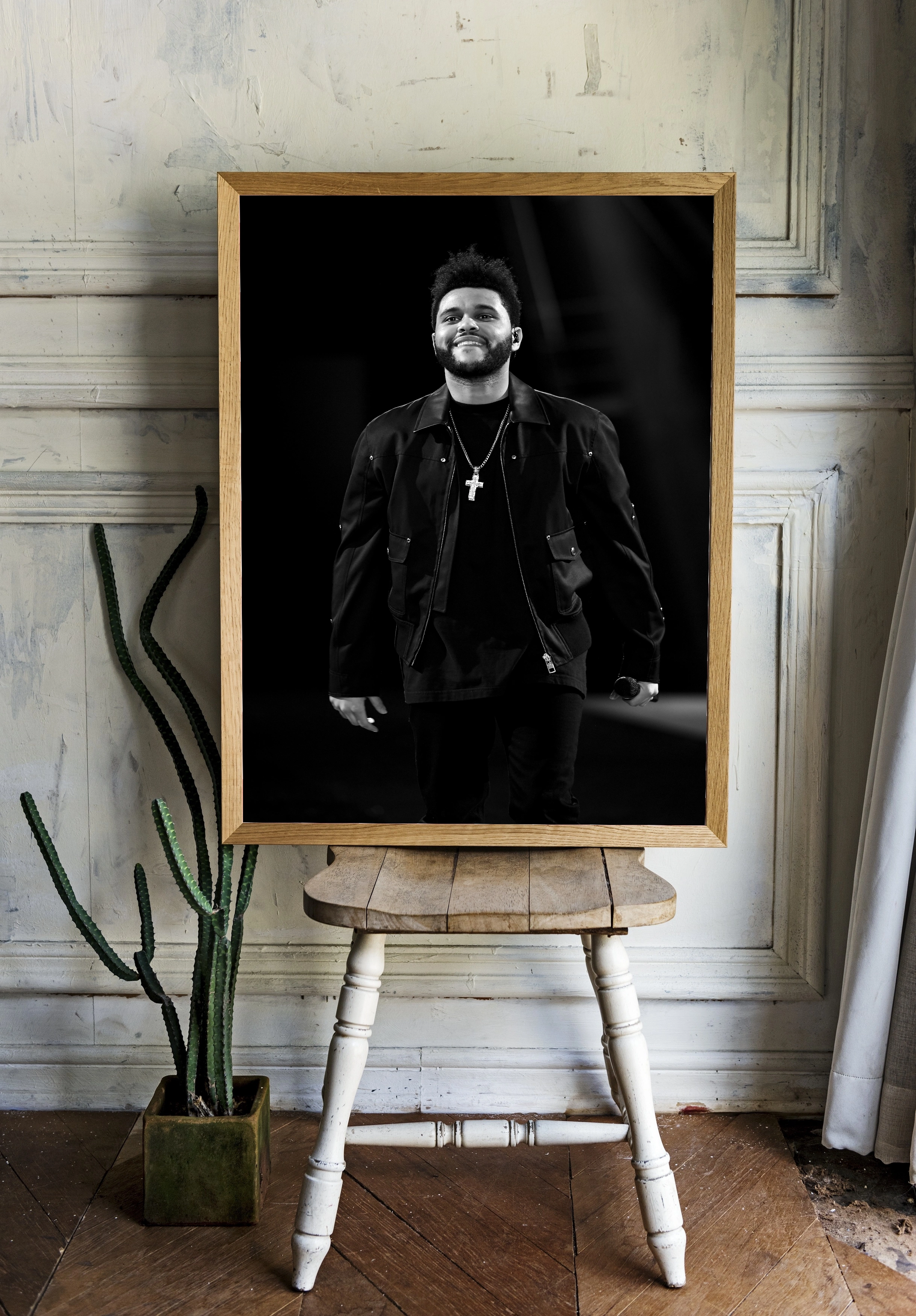 The Weeknd мощный живой портрет - 2