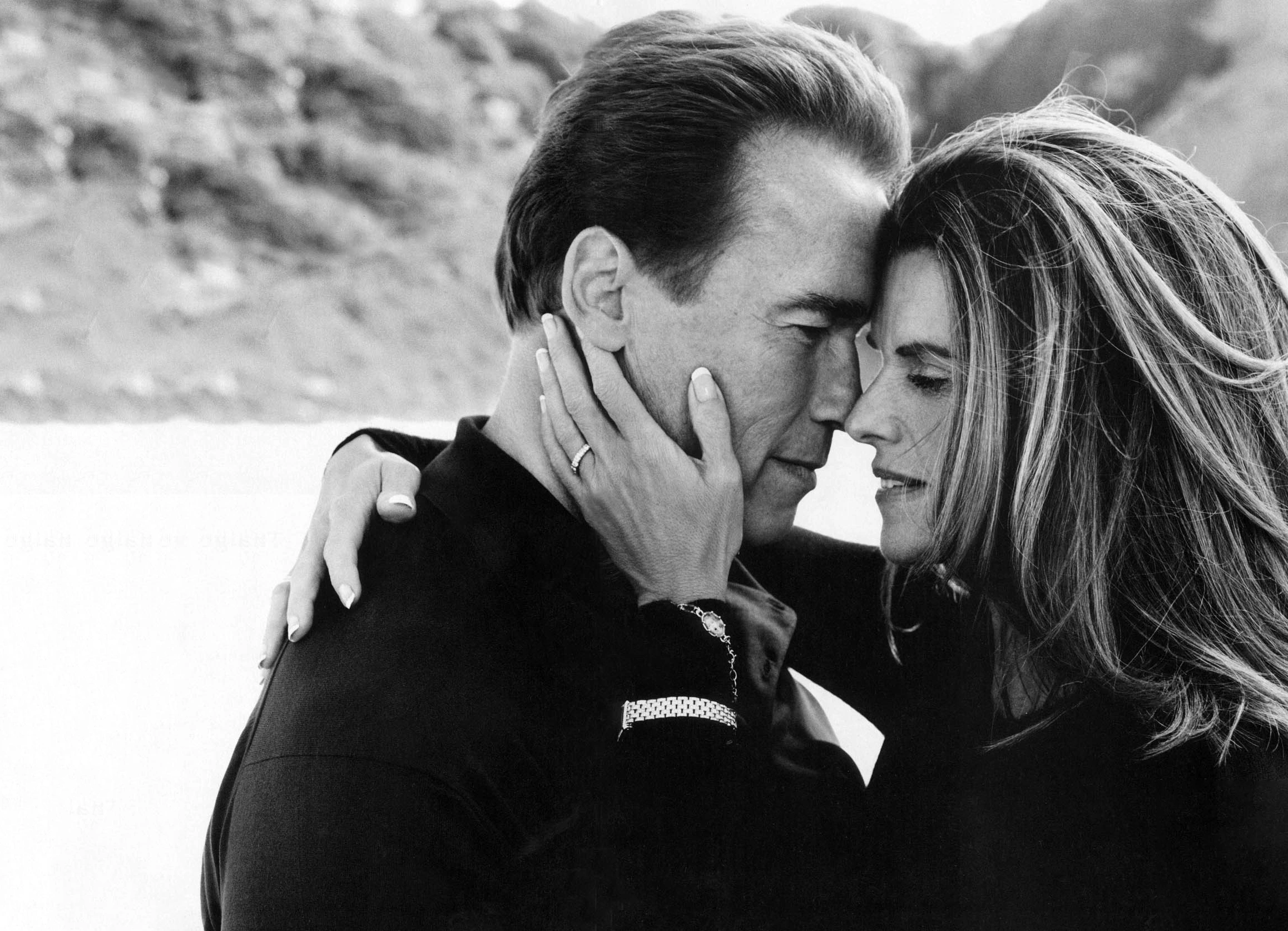 Нежность и любовь — Арнольд Шварценеггер и Мария Шрайвер - 1