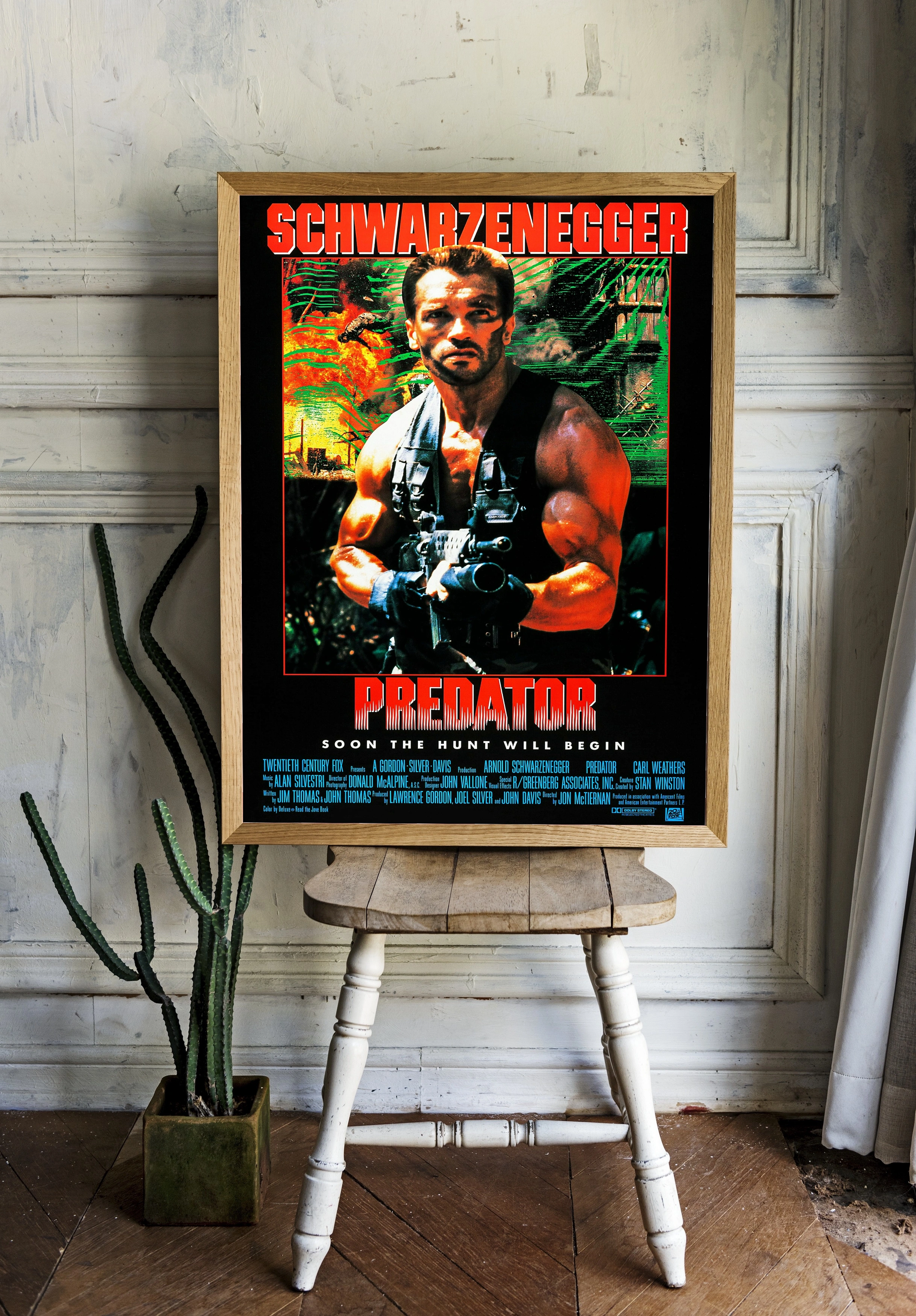 Икона боевика Хищник с Арнольдом Шварценеггером - 2