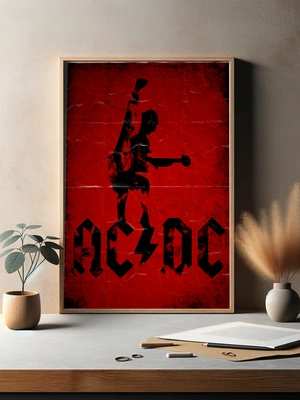 AC/DC — Рок-легенда на красном фоне - 3
