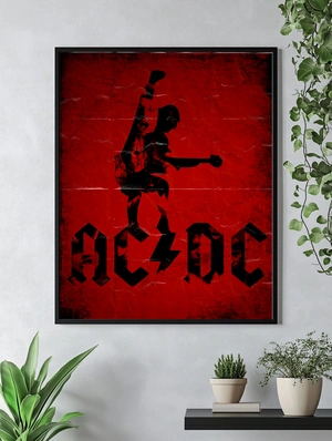 AC/DC — Рок-легенда на красном фоне - 4