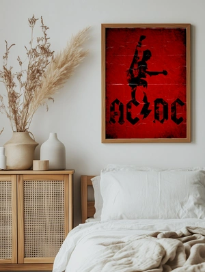 AC/DC — Рок-легенда на красном фоне - 5