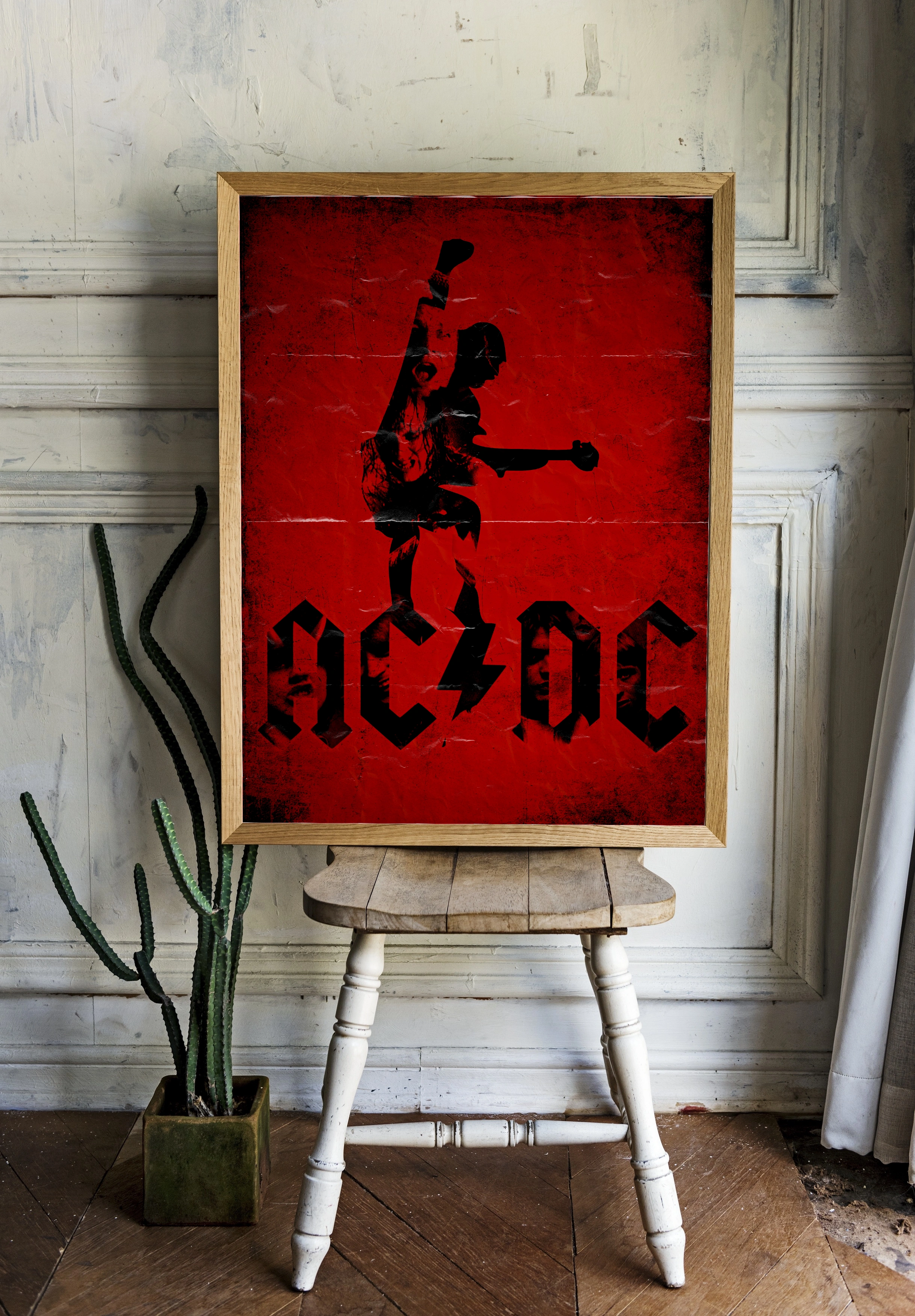 AC/DC — Рок-легенда на красном фоне - 2