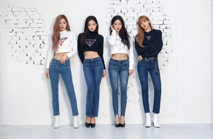 BLACKPINK в стильном образе - 1