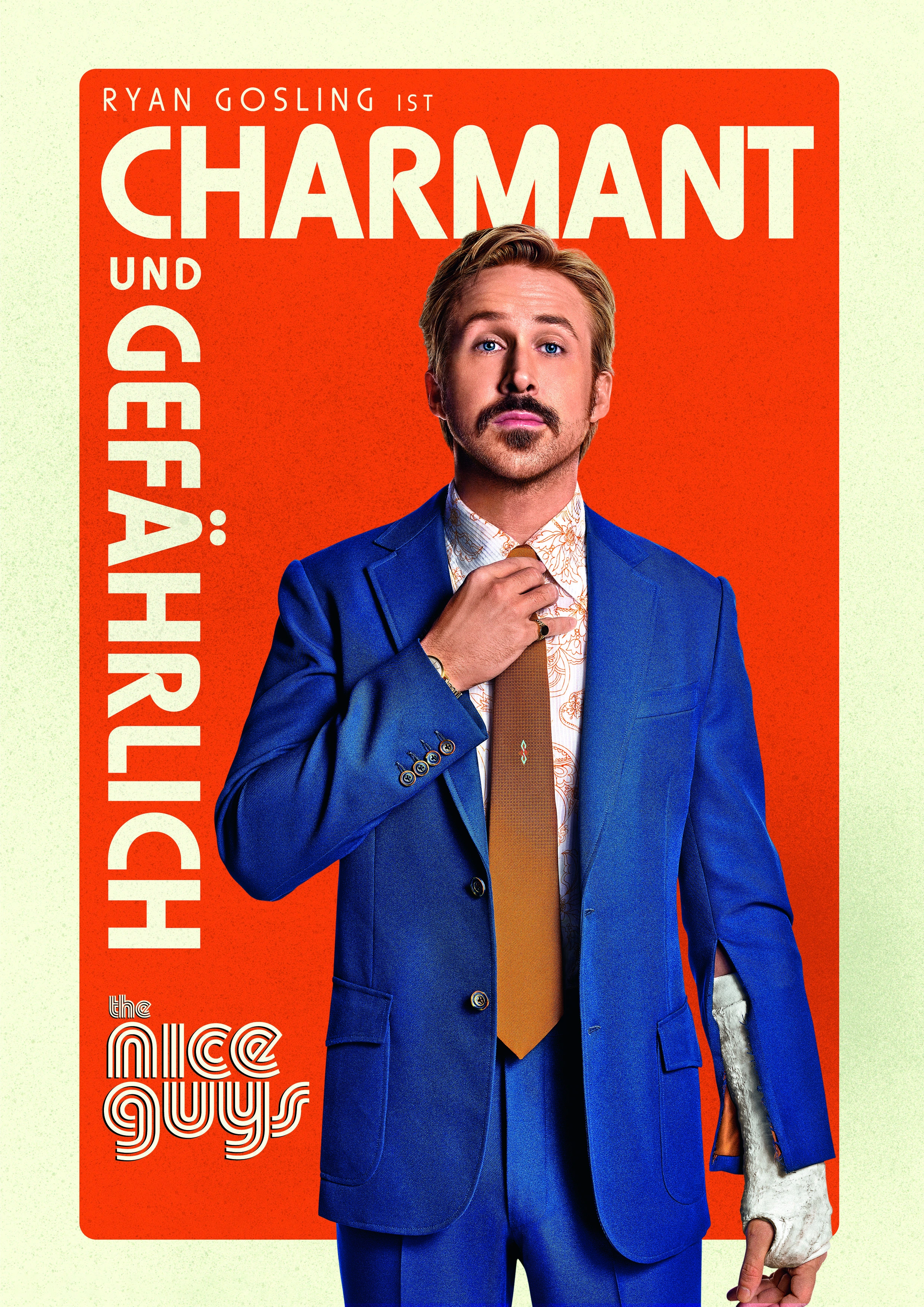 Райан Гослинг в ярком костюме — The Nice Guys - 1