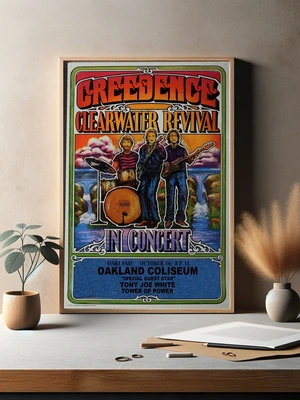 Creedence Clearwater Revival — Легендарный рок в искусстве - 3