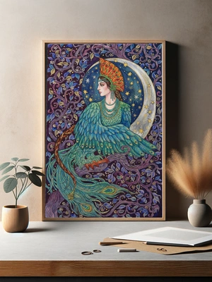 Девушка в образе птицы - 3