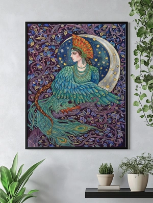 Девушка в образе птицы - 4