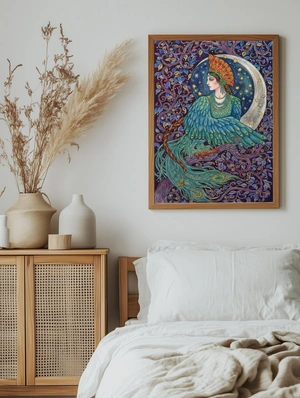 Девушка в образе птицы - 5