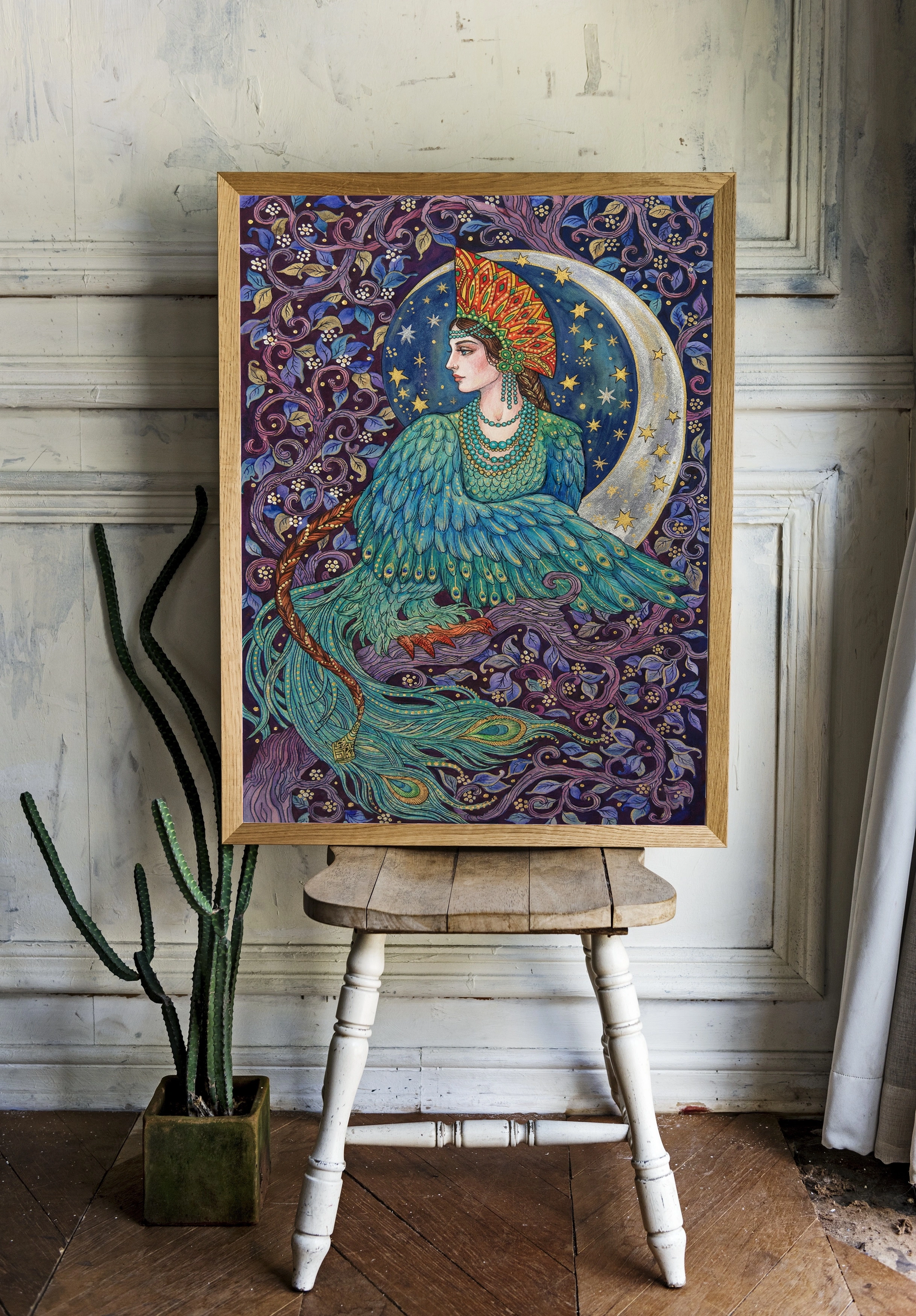 Девушка в образе птицы - 2