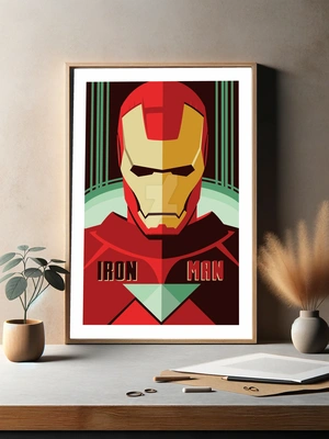 Железный человек в арт стиле - 3