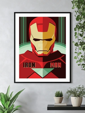 Железный человек в арт стиле - 4