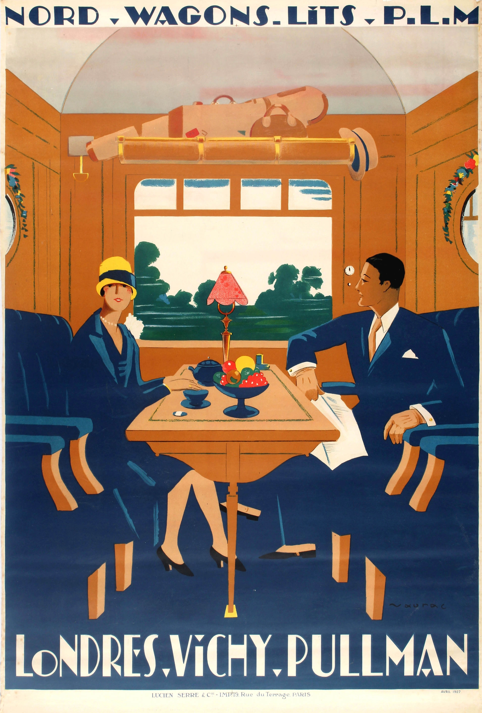 Londres – Vichy Pullman - 1