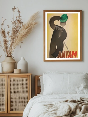 Appello Bantam — Абстрактная фигура с зелёной шляпой - 5