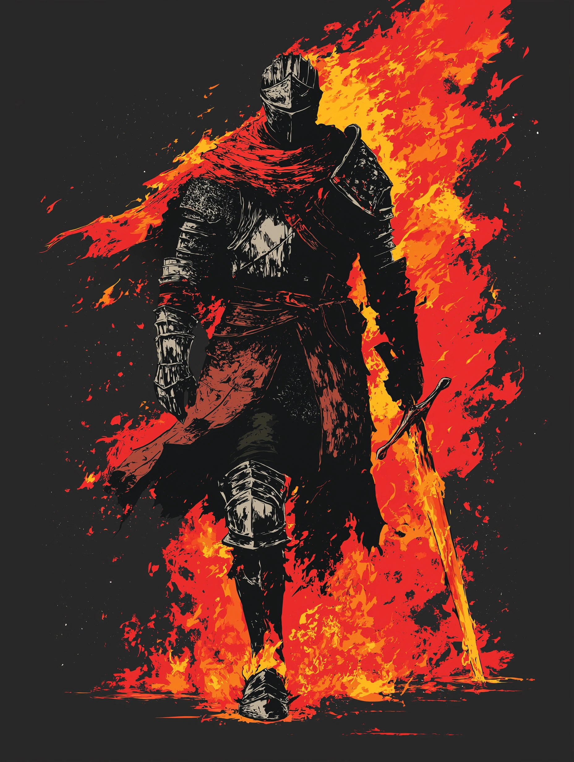 Dark Souls — Темный воин в пламени битвы - 1