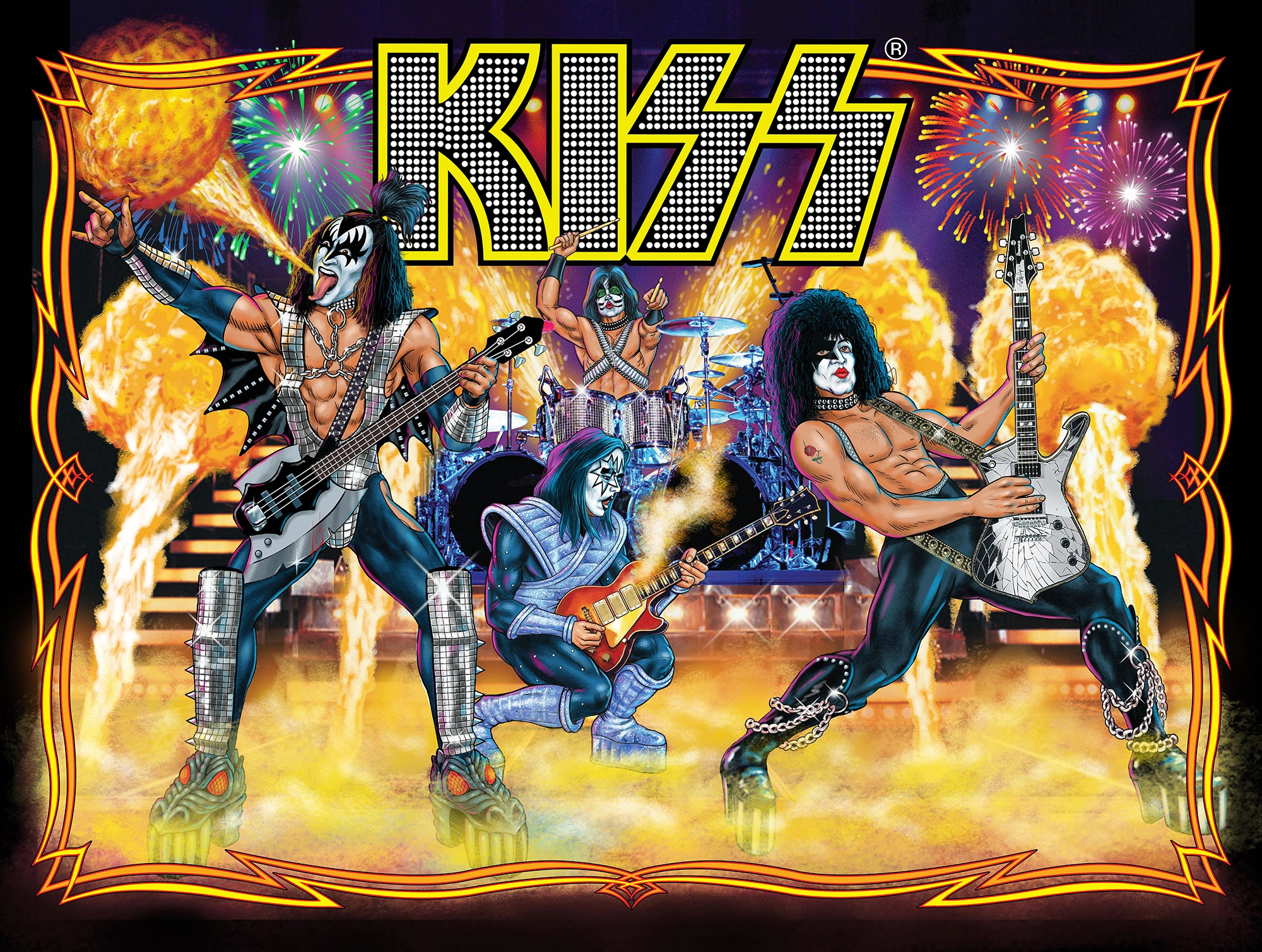 KISS драйв и огненное шоу - 1
