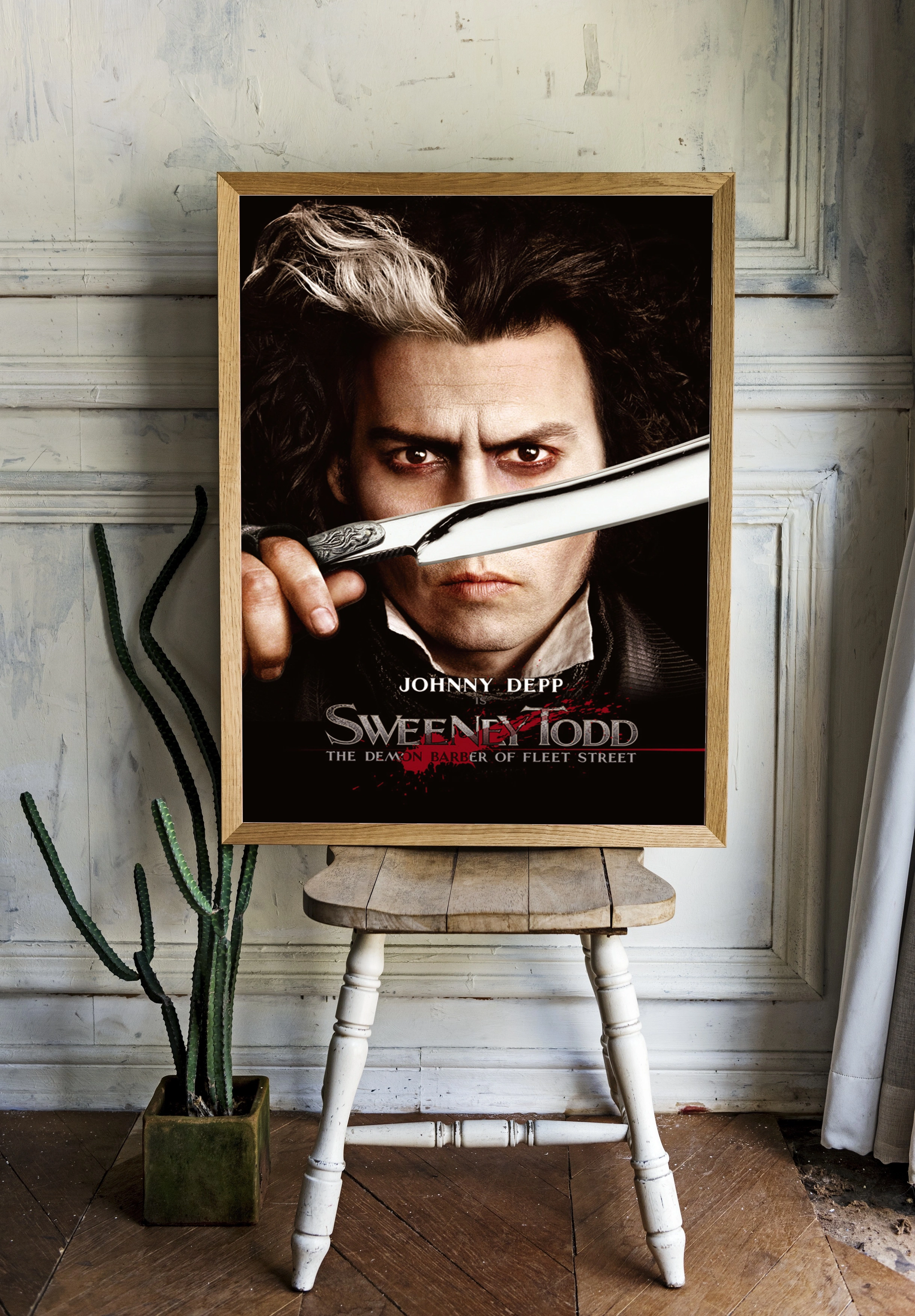 Джонни Депп в образе Суини Тодд - 2