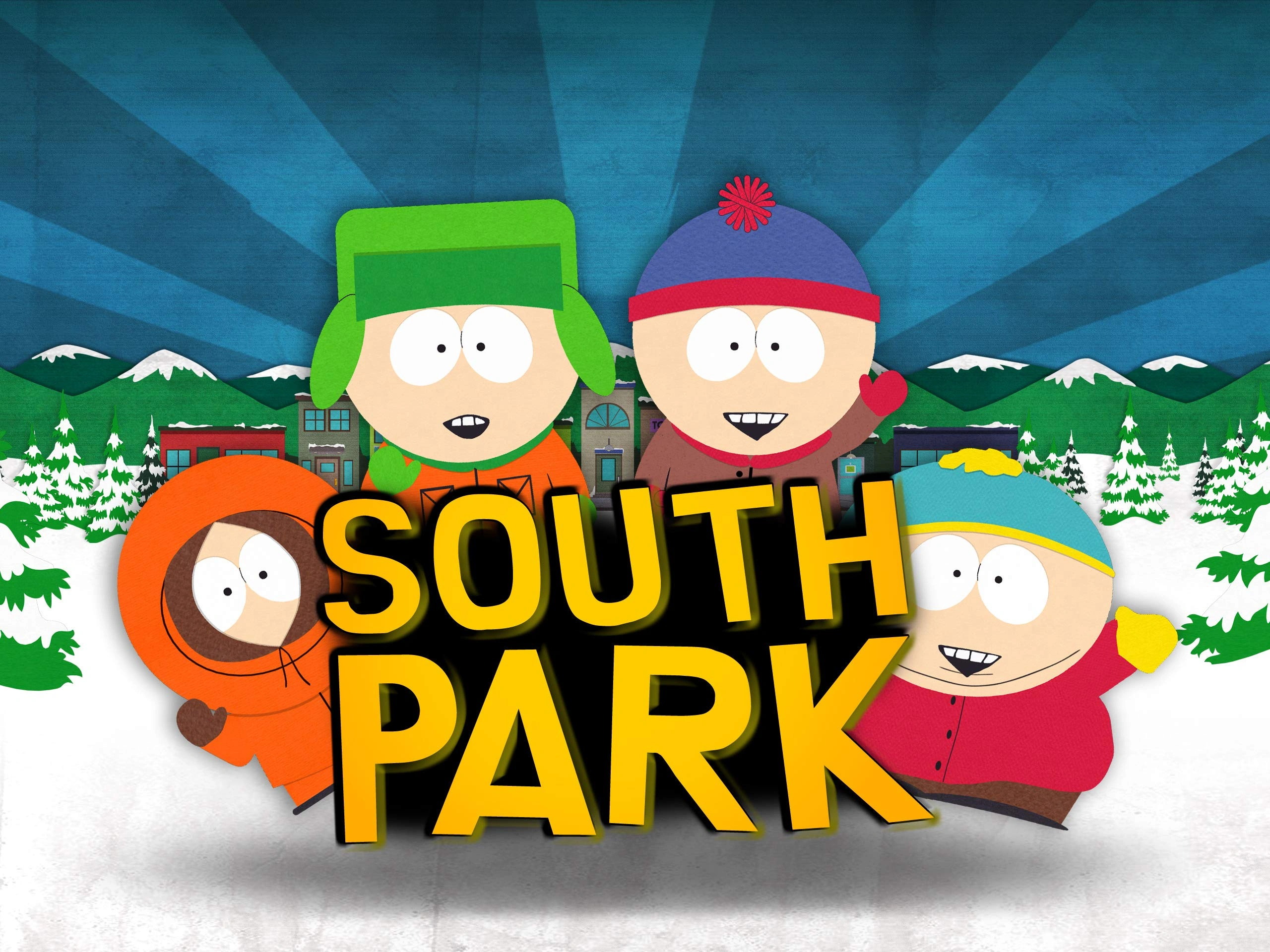 South Park в ярком зимнем стиле - 1