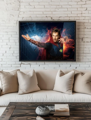 Доктор Стрэндж в действии магических способностей - 2