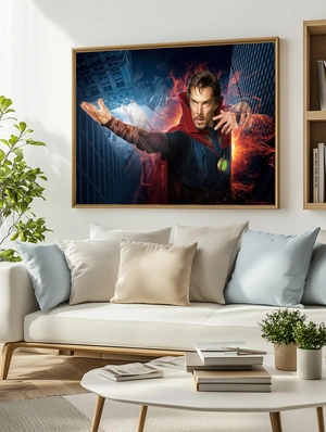 Доктор Стрэндж в действии магических способностей - 3