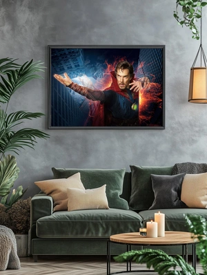 Доктор Стрэндж в действии магических способностей - 5