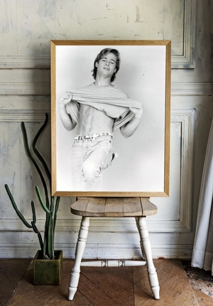 Чёрно-белое изображение с молодым Брэдом Питтом - 2