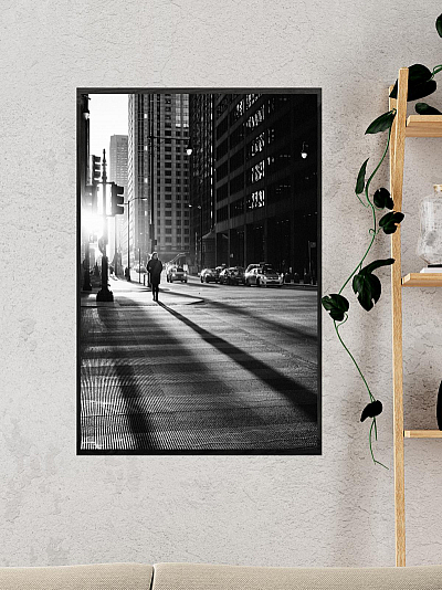 Постеры на стену для интерьера черно белые - 73 фото