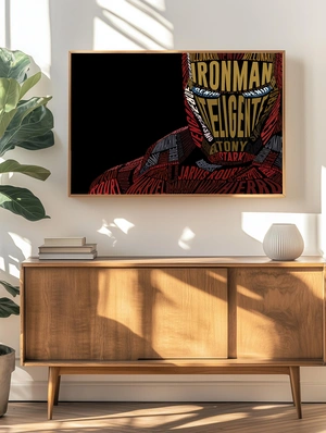 Iron Man в типографическом дизайне - 4