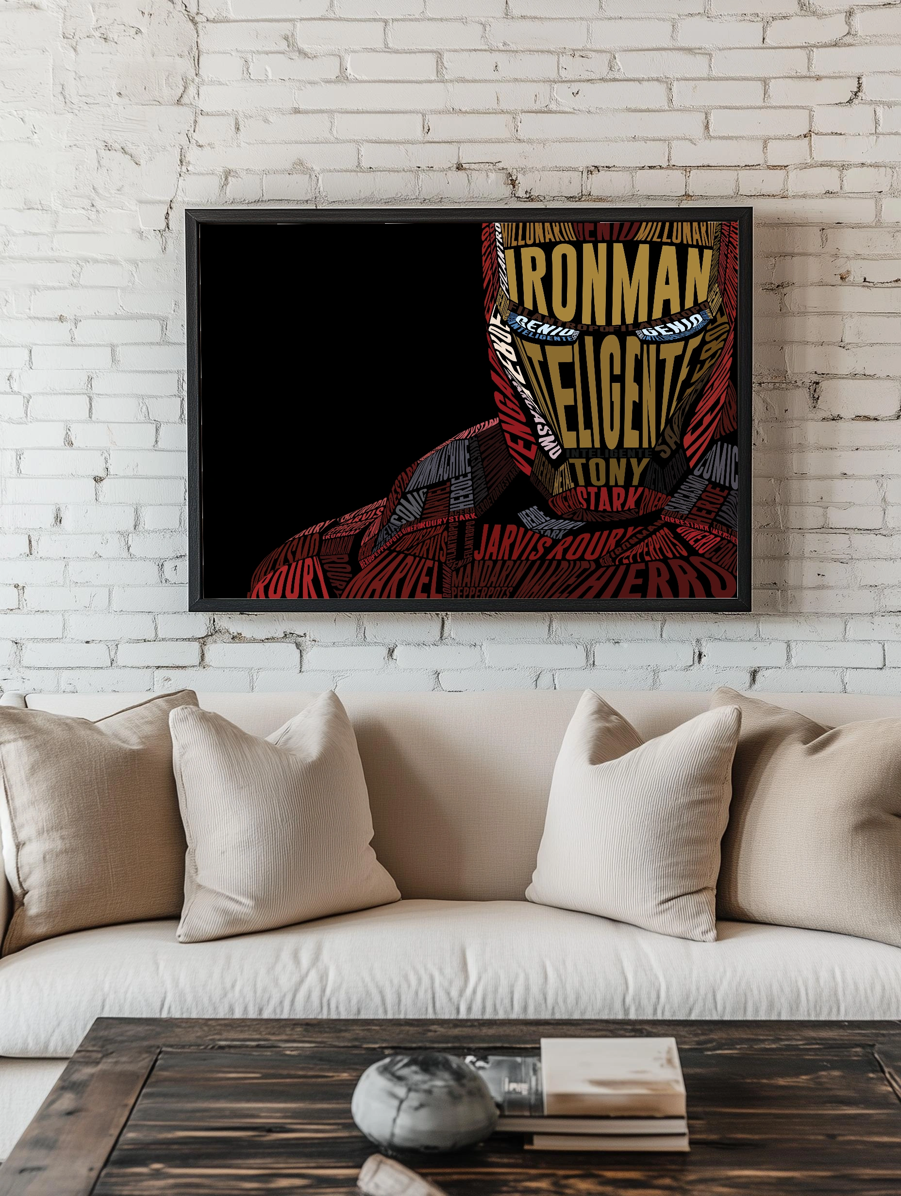 Iron Man в типографическом дизайне - 2