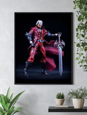Devil May Cry — Данте с мечом в красном образе - 4