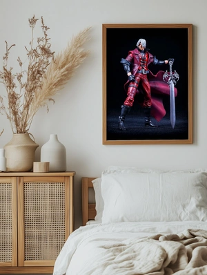 Devil May Cry — Данте с мечом в красном образе - 5