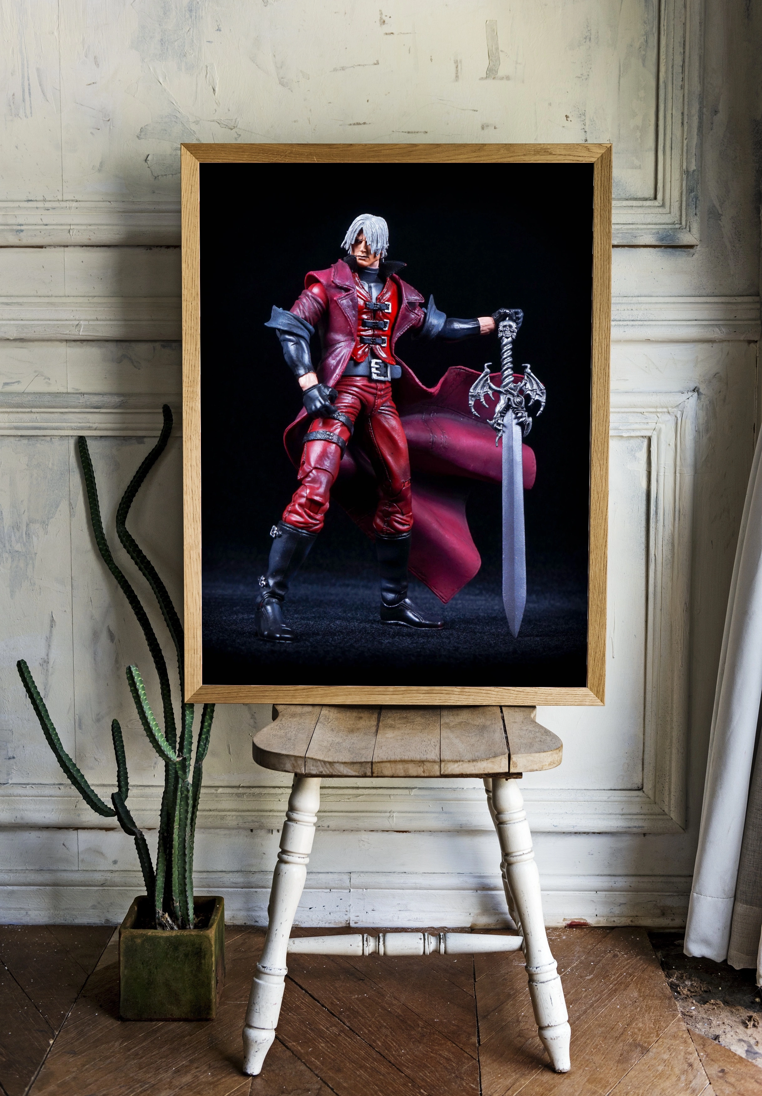 Devil May Cry — Данте с мечом в красном образе - 2