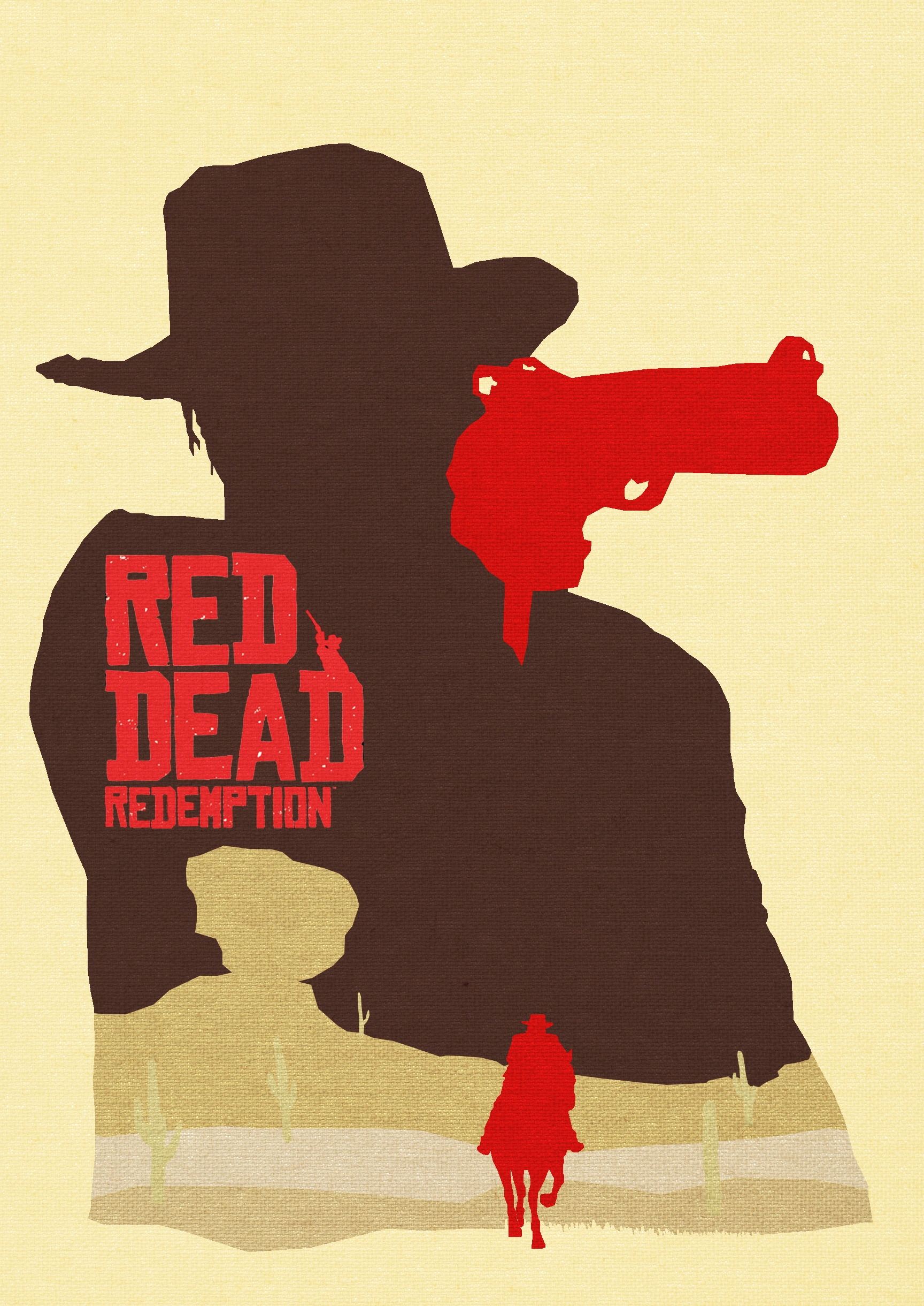 Red Dead Redemption — Атмосферный арт стиль - 1