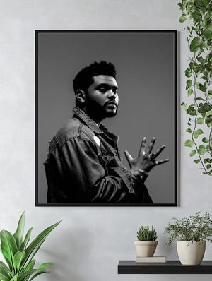 Эмоциональный монохромный образ The Weeknd - 4
