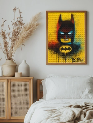 Бэтмен в стиле граффити и LEGO - 5