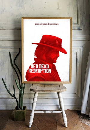 Red Dead Redemption в стиле минимализм - 2
