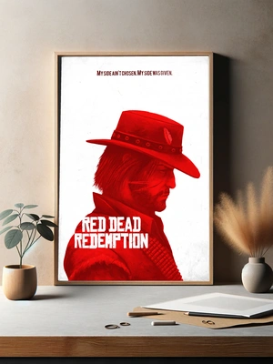 Red Dead Redemption в стиле минимализм - 3