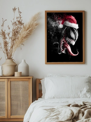 Веном в новогоднем колпаке - 5