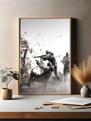 Tom Clancy’S Rainbow Six Siege — Экшн-арт с солдатами - 3