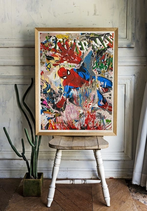 Человек-паук в стиле граффити - 2