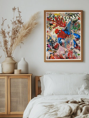 Человек-паук в стиле граффити - 5