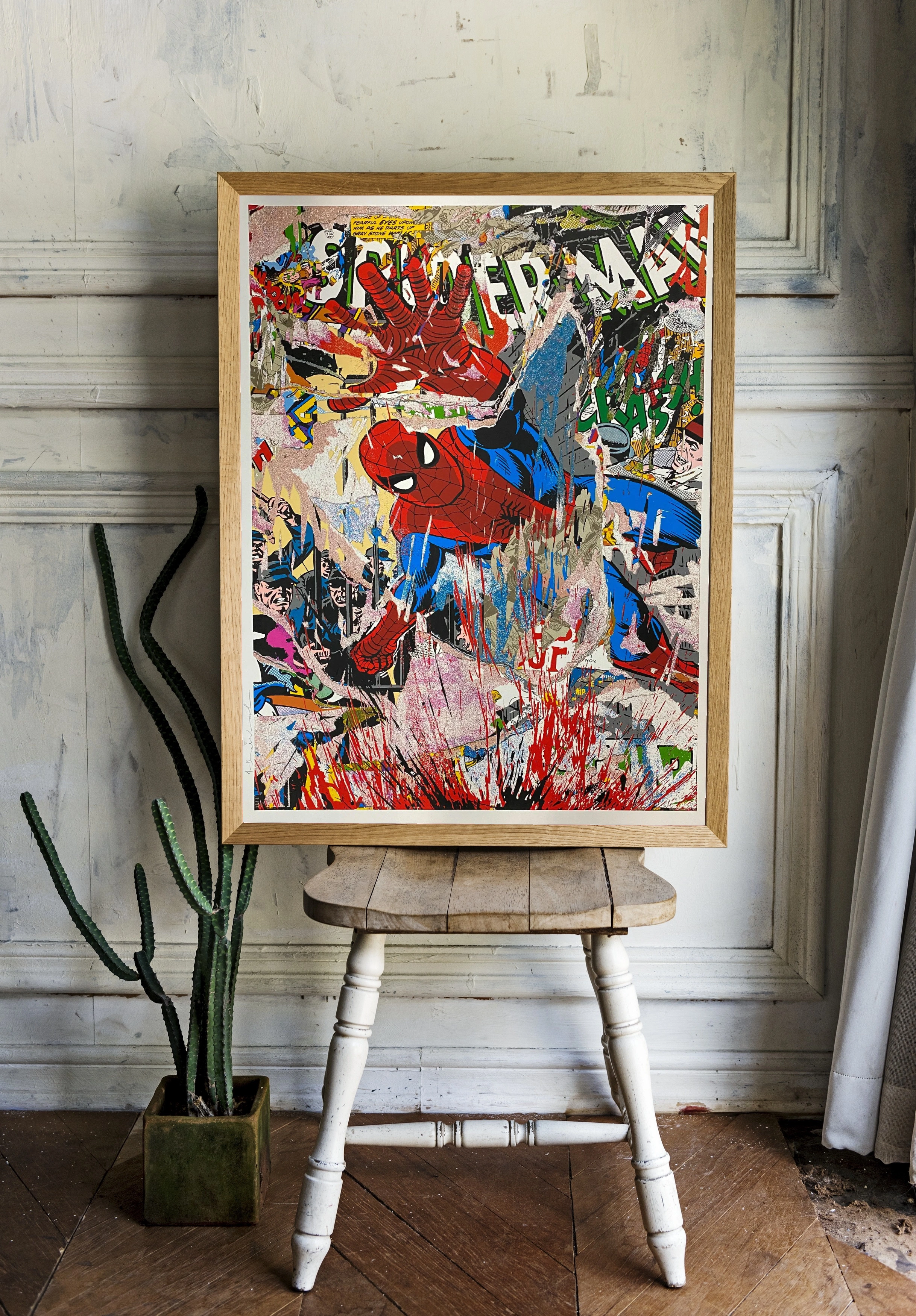 Человек-паук в стиле граффити - 2