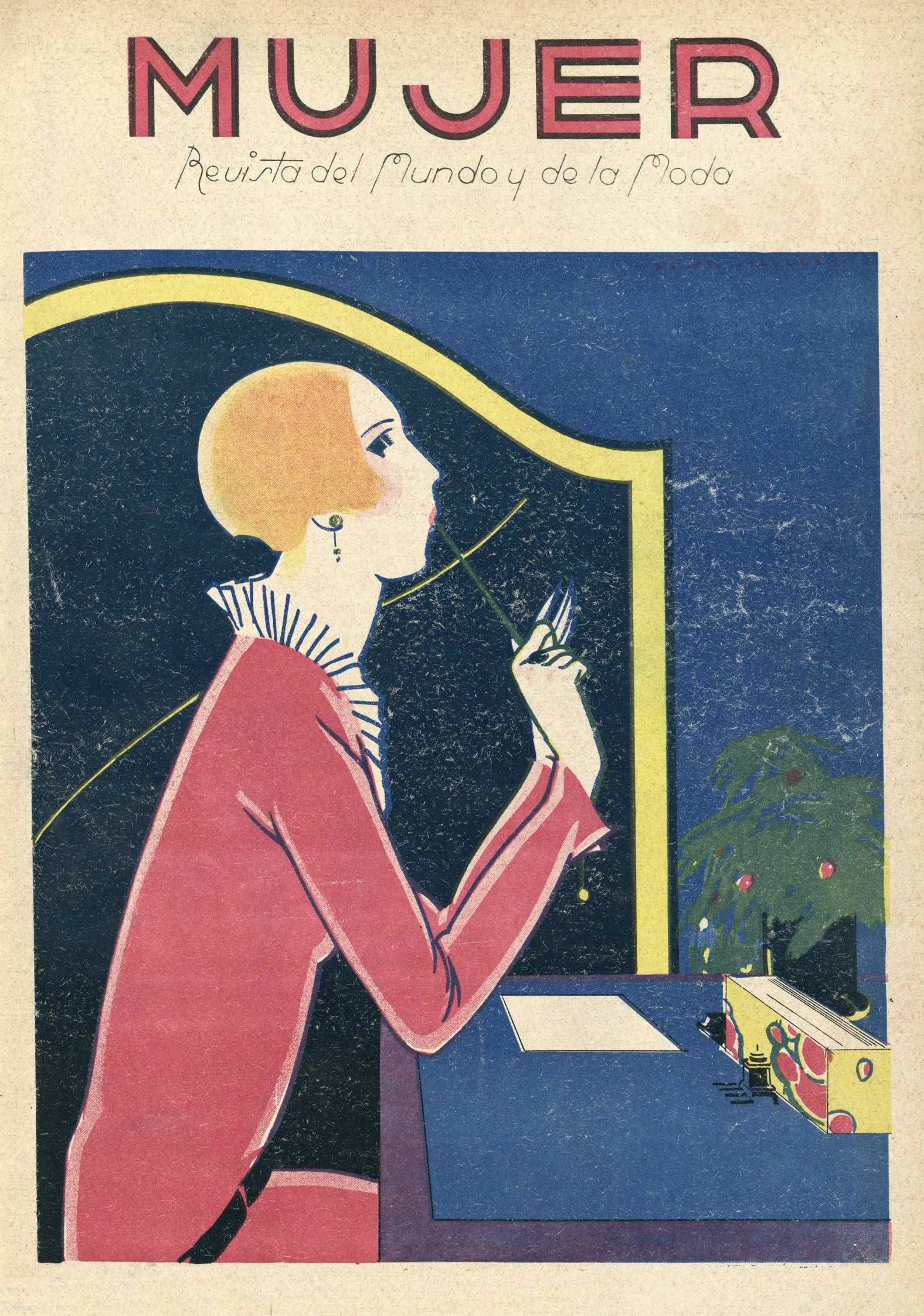 MUJER — Испанский журнал 1920–30-х годов - 1