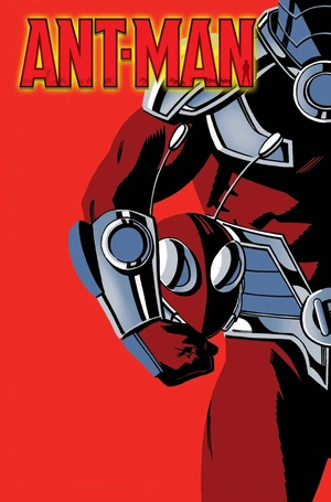 Ant-Man в ярком красном стиле - 1