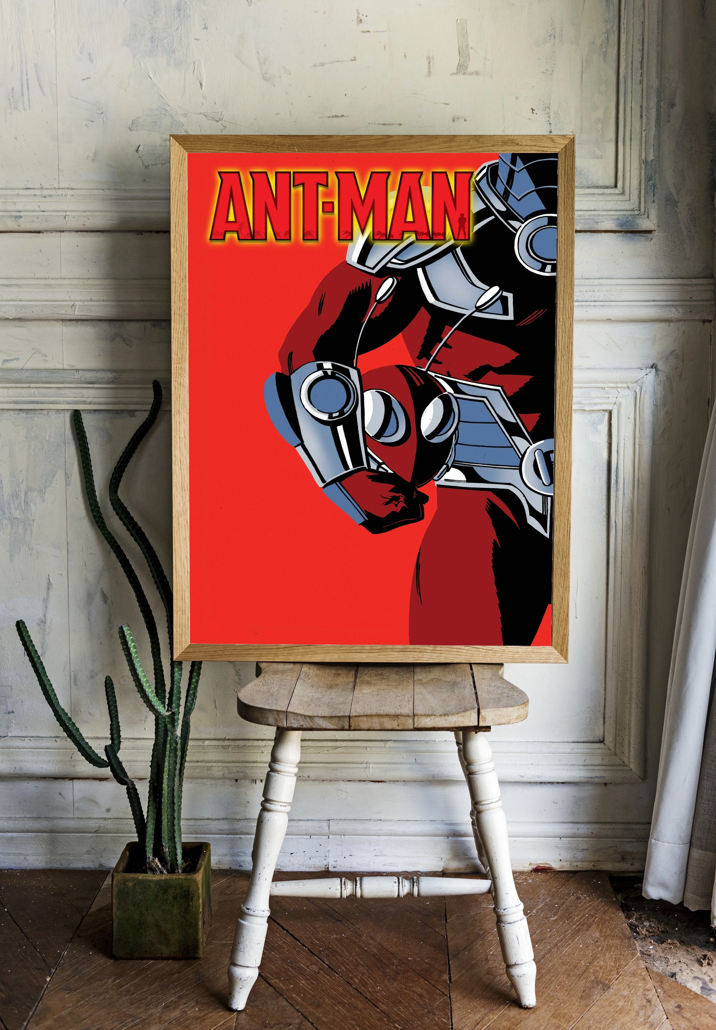 Ant-Man в ярком красном стиле - 2