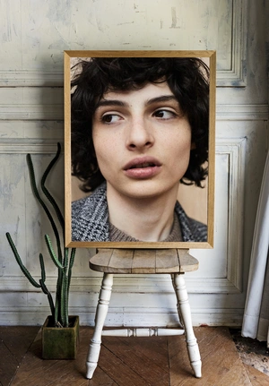 Портрет крупным планом —  Финн Вулфард - 2